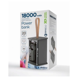 Gembird Prijenosna Baterija - Power Bank QC3.0 18000mAh