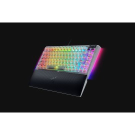 Razer BlackWidow V4 75% Phantom White Mechanical Gaming Keyboard