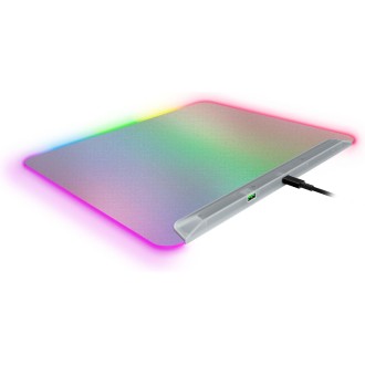 Razer Firefly V2 Pro Phantom White Fully Illuminated Gaming Mouse Mat