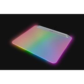 Razer Firefly V2 Pro Phantom White Fully Illuminated Gaming Mouse Mat