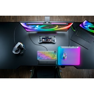 Razer Firefly V2 Pro Phantom White Fully Illuminated Gaming Mouse Mat