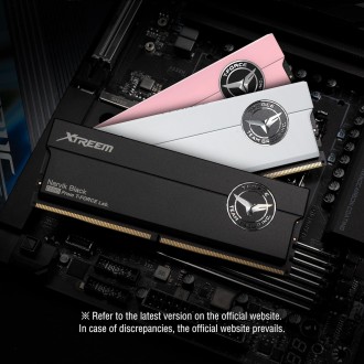 TEAMGROUP T-Force XTREEM DDR5 Ram 32GB (2x16GB) PINK 7200MHz PC5-57600 CL34