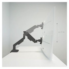 Nosač za monitor LC-POWER, crni LC-EQ-A49B