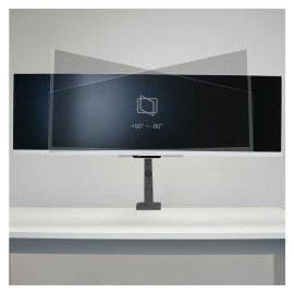 Nosač za monitor LC-POWER, crni LC-EQ-A49B