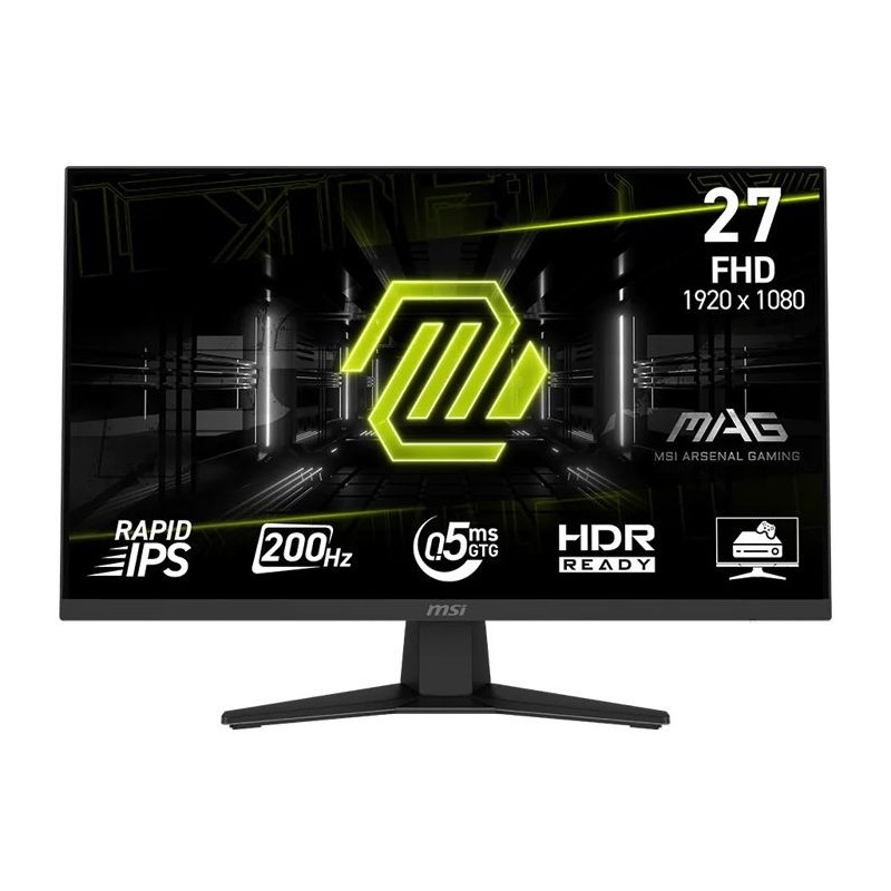 Monitor MSI MAG 274F IPS FHD, 0,5ms, 200Hz, HDMI, DP