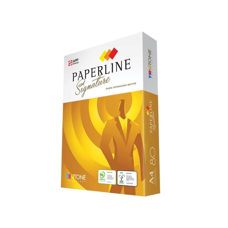 Papir Paperline Signature A4, 80 gsm, 500 listova - bijeli