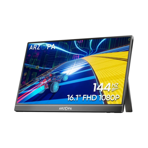 Arzopa Z1FC 144Hz Portable Gaming Monitor | 16.1" Screen