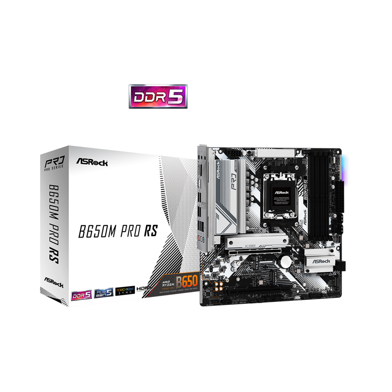 Matična ploča Asrock B650M PRO RS- micro ATX - Socket AM5 - AMD B650