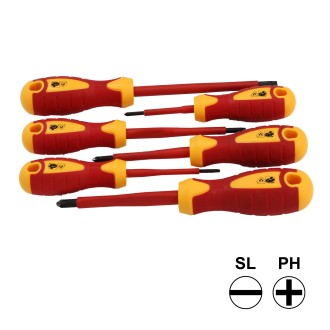 Commel set izoliranih odvijača, 6 kom, 1000 V VDE