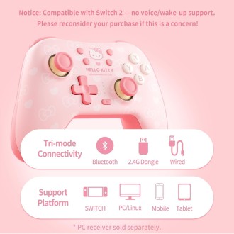 Geekshare Hello Kitty Wireless Controller