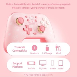 Geekshare Hello Kitty Wireless Controller