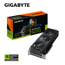 Gigabyte RTX5070 Windforce OC SFF, 12GB GDDR7, NVIDIA GeForce, GV-N5070WF3OC-12GD