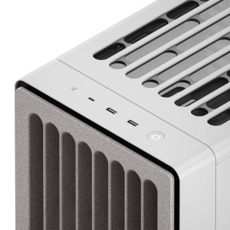 HAVN BF 360 Flow PC Case, Midi Tower, E-ATX, Tempered Glass - White