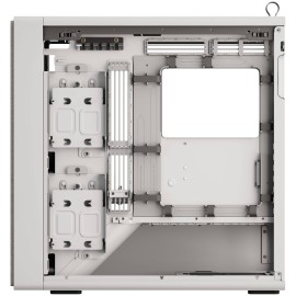 HAVN BF 360 Flow PC Case, Midi Tower, E-ATX, Tempered Glass - White