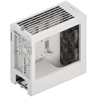 HAVN BF 360 Flow PC Case, Midi Tower, E-ATX, Tempered Glass - White