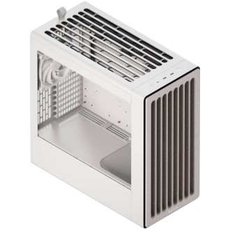 HAVN BF 360 Flow PC Case, Midi Tower, E-ATX, Tempered Glass - White