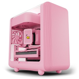 HYTE X50 Midi Tower - Strawberry Milk