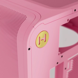 HYTE X50 Midi Tower - Strawberry Milk