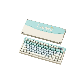 Luminkey LUMINO75 75% Mechanical Keyboard -  Mint breeze