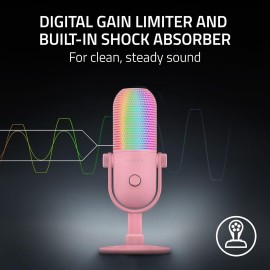 Microphone Razer Seiren V3 Chroma Quartz