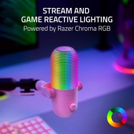 Microphone Razer Seiren V3 Chroma Quartz