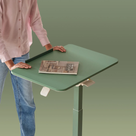 MUSSO AnyDesk D7 SpaceFold Mobile Standing Desk - Green