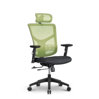 Stolica Ergovision Essent crna/zelena (Essent 05)