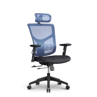 Stolica Ergovision Essent crna/plava (Essent 06)