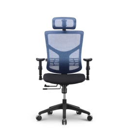 Stolica Ergovision Essent crna/plava (Essent 06)
