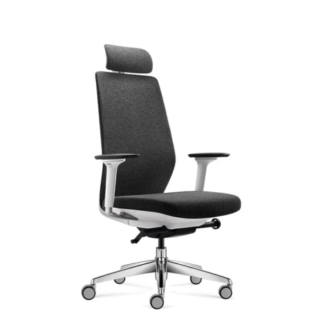 Stolica Ergovision Comfort Bijeli okvir siva (Comfort 01)