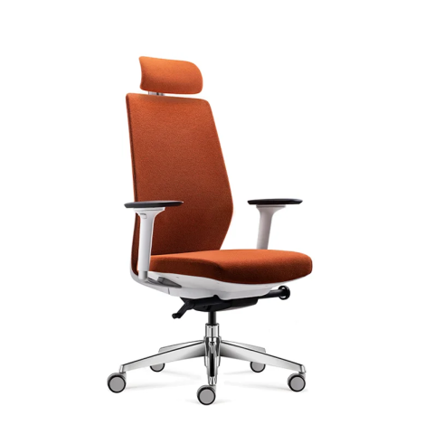 Stolica Ergovision Comfort Bijeli okvir narančasta (Comfort 03)
