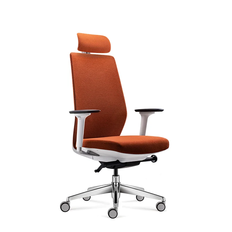 Stolica Ergovision Comfort Bijeli okvir narančasta (Comfort 03)