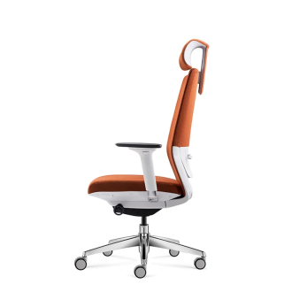 Stolica Ergovision Comfort Bijeli okvir narančasta (Comfort 03)