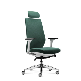 Stolica Ergovision Comfort Bijeli okvir zelena (Comfort 05)