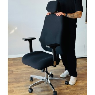Stolica Ergovision Herkules crna