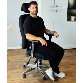 Stolica Ergovision Herkules crna