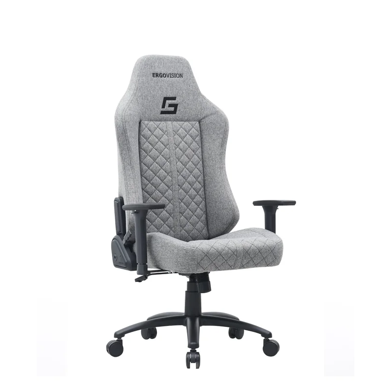 Gaming Stolica Ergovision Lord siva - tkanina