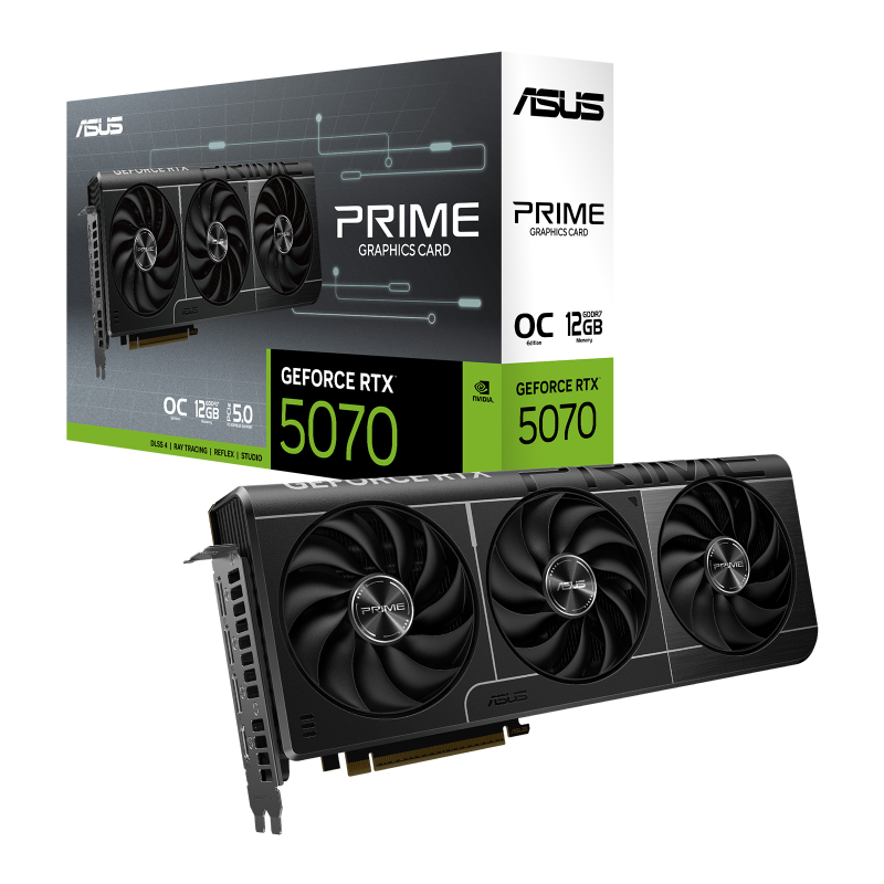 Asus GeForce RTX 5070 Prime, 12GB GDDR7 Asus GeForce RTX 5070 Prime, 12GB GDDR7