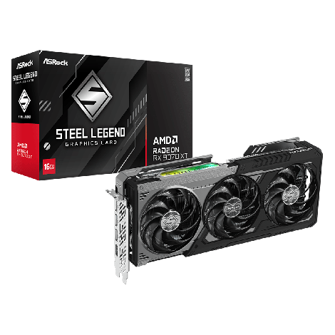 Asrock RX 9070 XT Steel Legend Dark 16GB