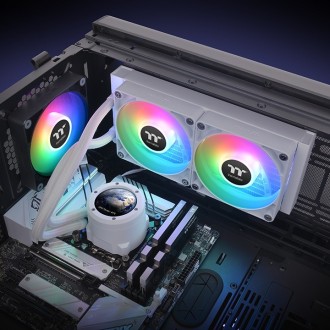 THERMALTAKE Vodeno Hlađenje TH240 V2 Ultra EX ARGB Sync Snow Edition
