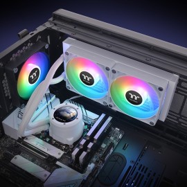 THERMALTAKE Vodeno Hlađenje TH240 V2 Ultra EX ARGB Sync Snow Edition