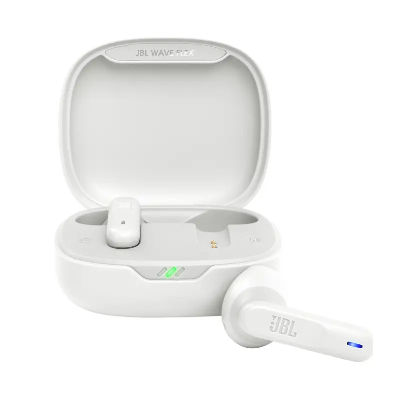 Slušalice jbl earphones bluetooth wave flex tws bijele blister