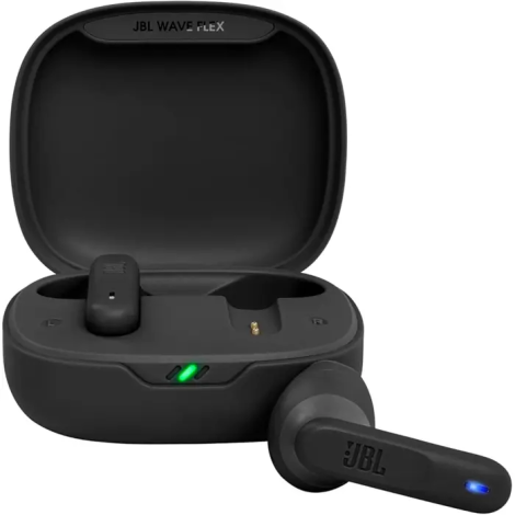 Slušalice jbl earphones bluetooth wave flex tws crne blister