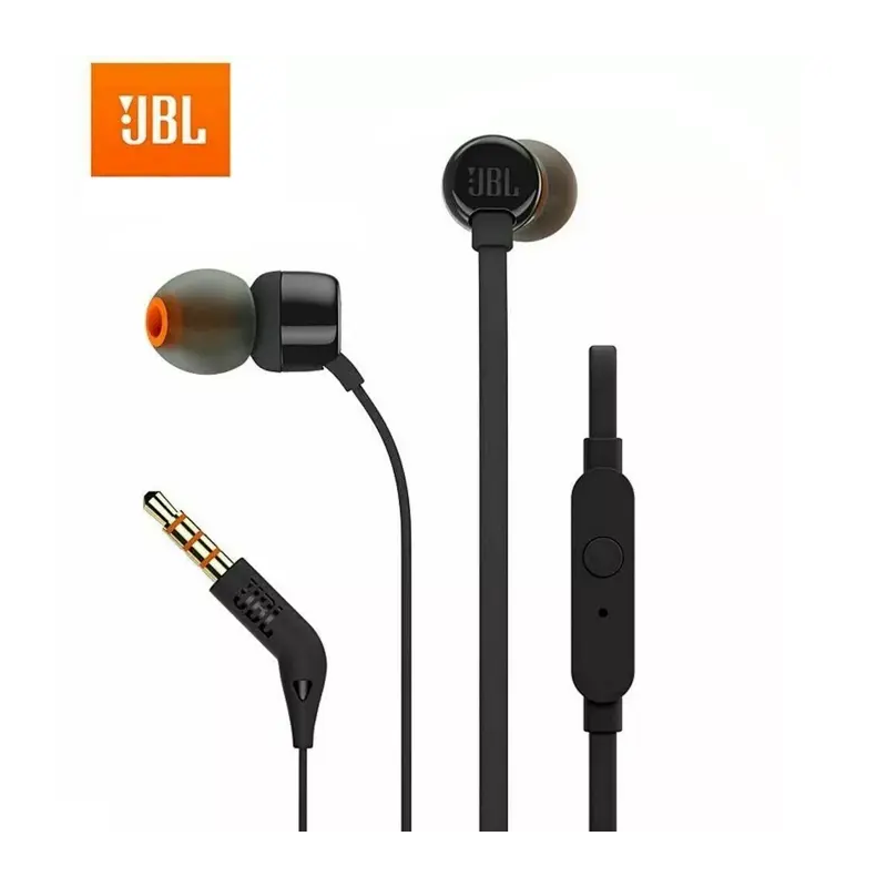 Slušalice jbl hands-free t110 3.5 mm crne blister