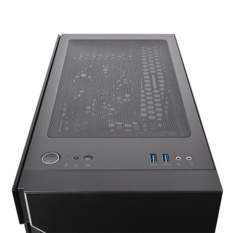 Thermaltake Kućište H200 TG RGB Crna