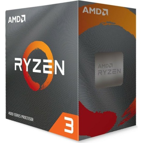 CPU AMD Ryzen 3 4100 Box AM4 (3,800GHz) 100-100000510BOX