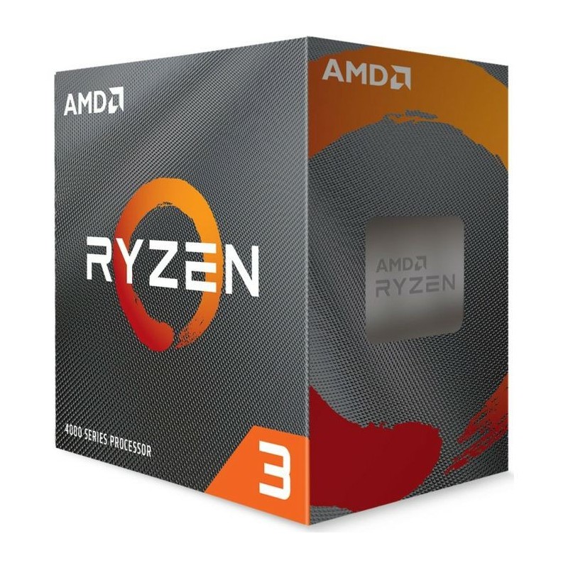 CPU AMD Ryzen 3 4100 Box AM4 (3,800GHz) 100-100000510BOX CPU AMD Ryzen 3 4100 Box AM4 (3,800GHz) 100-100000510BOX