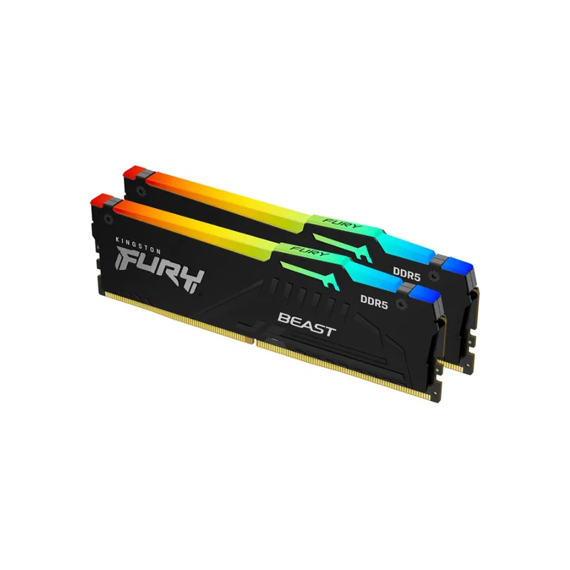 Kingston FURY Beast DDR5 RGB Memory 6000MT/s 64GB (2 x 32gb)