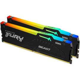 Kingston FURY Beast DDR5 RGB Memory 6000MT/s 64GB (2 x 32gb)