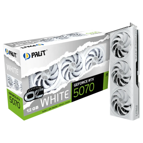Palit GeForce® RTX 5070 12GB White OC